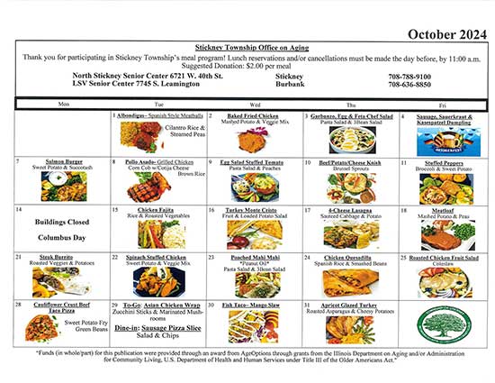 Mealsite Menu